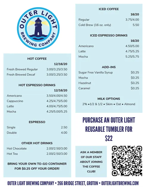 Outer Light Brewing Coffee