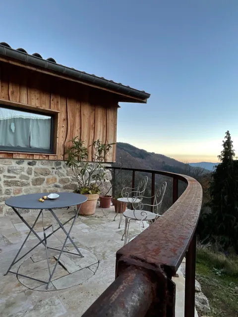 Gîte terrasses des Boutisses