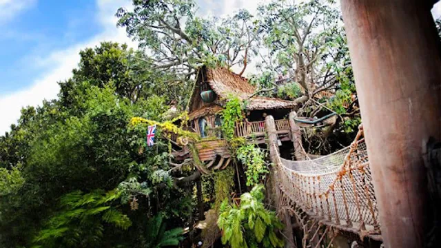 Adventureland Treehouse inspired by Walt Disney’s Swiss Family Robinson
