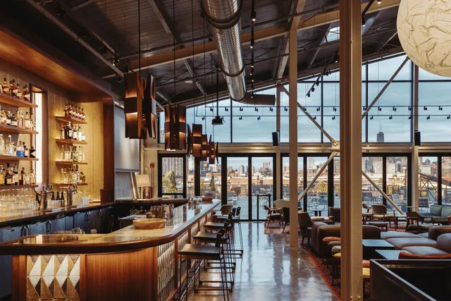 Three Top Lounge at The Salt Shed