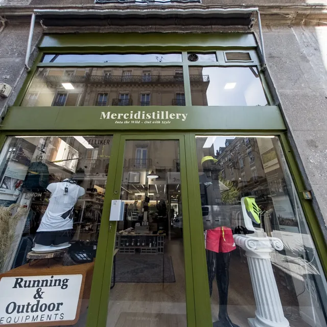 Mercidistillery - Magasin de Running, Trail & Outdoor Provisions à Grenoble