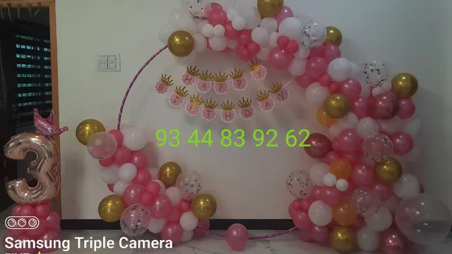 Five star Balloon Decoration