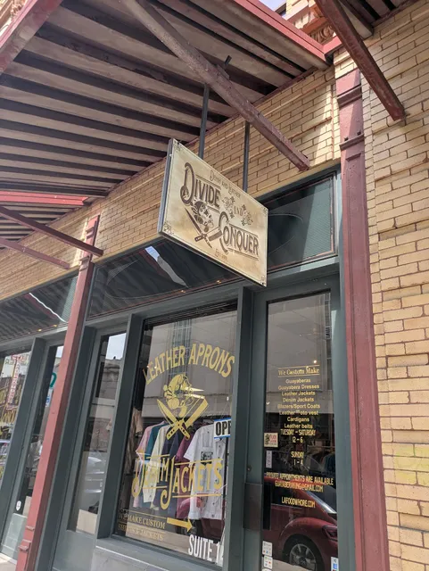 Divide & Conquer denim & leather