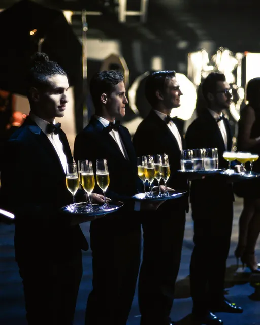 Black And White Waiters