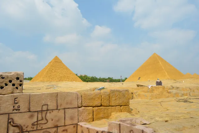 Egypt Giza Pyramid Group