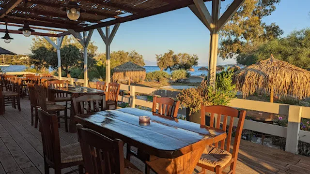 Sunset in malidi Beach Βar Resto