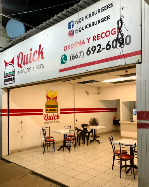 Quick burgers & fries Lola Beltran