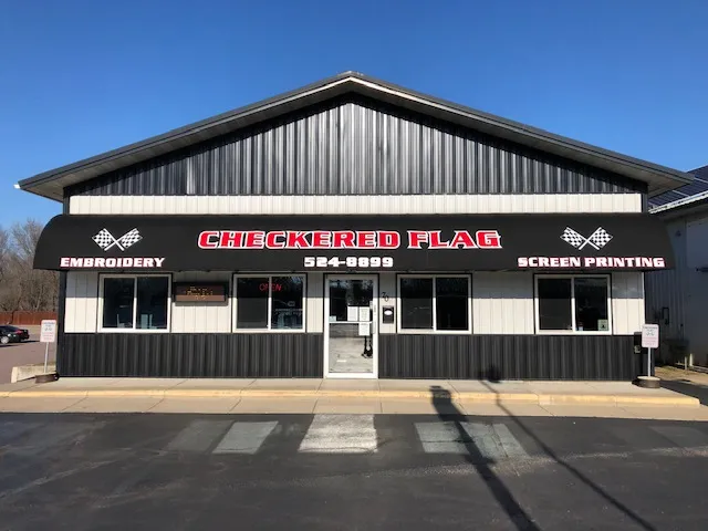 Checkered Flag Embroidery