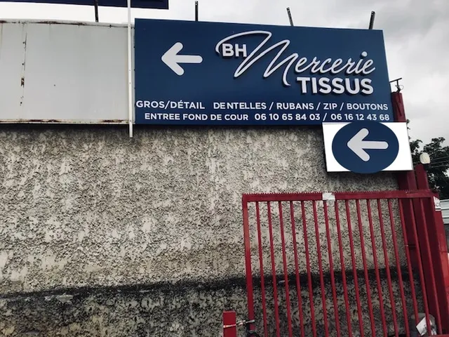 BH MERCERIE et Tissu haute coutures au détail et en gros