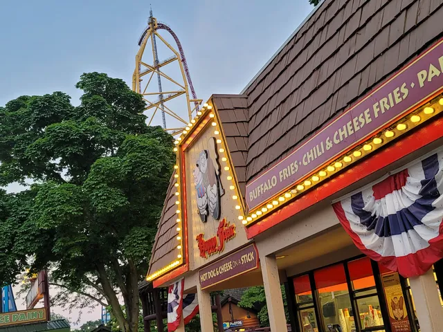 Happy Friar at Cedar Point