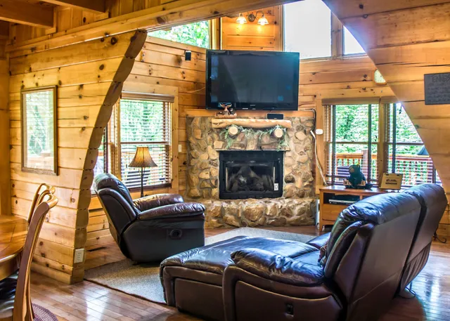 Brother's Cove Log Cabin Rentals by Natural Retreats