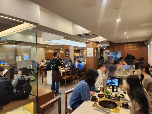 Korean BBQ restaurant Jungsooksung