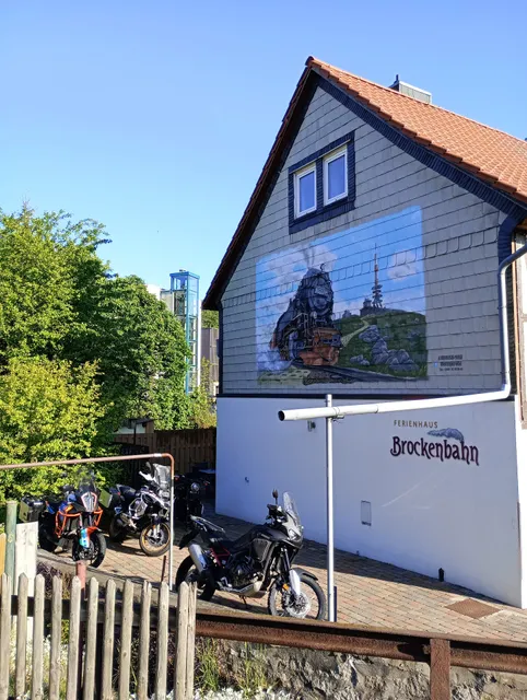 Ferienhaus an der Brockenbahn