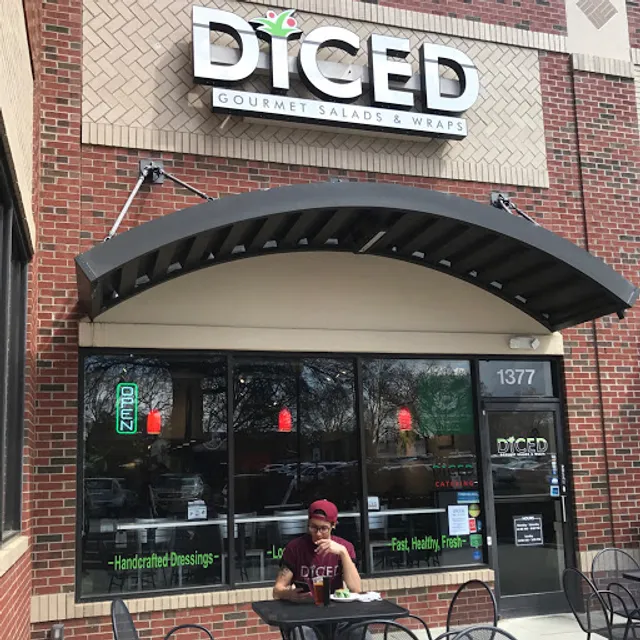DICED Salads, Wraps & Bowls - Cary