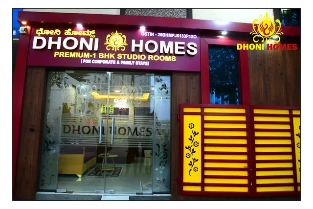 Dhoni Homes - Premium 1 BHK Service Apartment