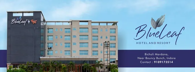 Blue Leaf by Papaya Tree