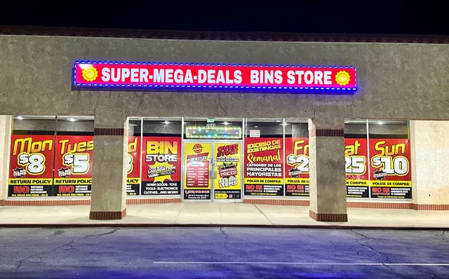 Super Mega Deals Bin Store