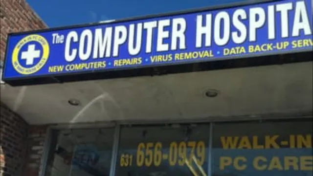 Computer Hospital Walk in Computer Repair/ Sales / Virus Removal