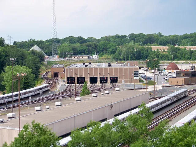 WMATA New Carrollton Rail Yard