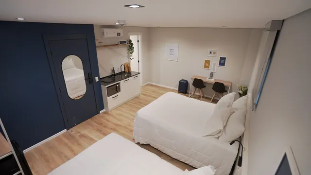 Apê Smart Studios | Brás Shopping Plaza Polo