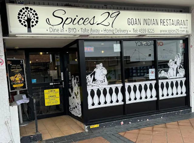 Spices 29 Goan Indian Restaurant (Best Indian and award winning Restaurant)