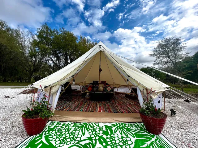 Comfy Camping Glamping Rentals at Alafia River State Park