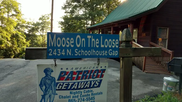 The Moose On The Loose Cabin