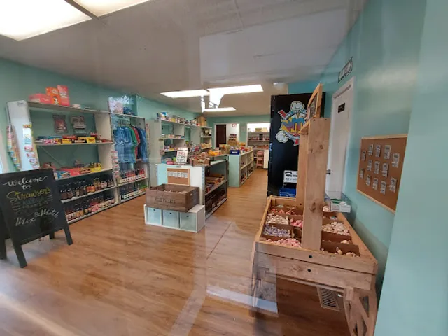 Strawsers Ice Cream Pop and candy shop