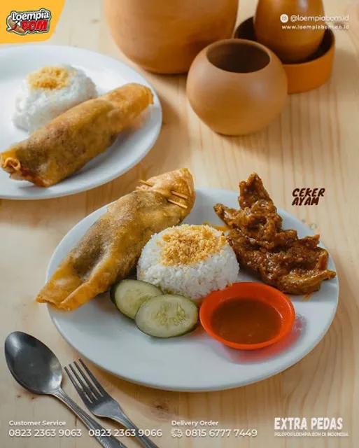 Kedai Extra Pedas Loempia BOM