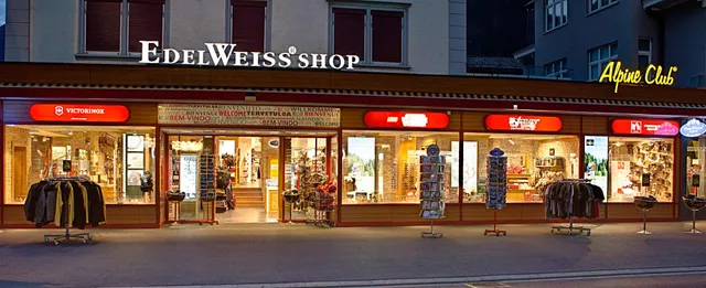Edelweiss Shop - Swiss Souvenir, Schweizer Souvenirs, Souvenir Store - Interlaken