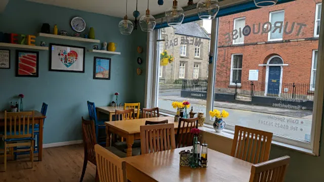 Turquoise Sandwich Bar