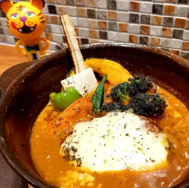 Sapporo Tiger Curry Akarenga Terrace