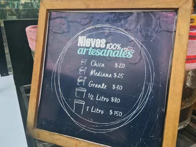 Nieves 100% artesanales
