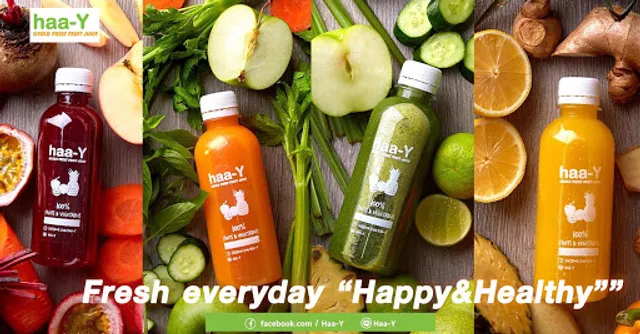Haa-Y@Cold Press Fruits Juice น้ำผักผลไม้ 100%