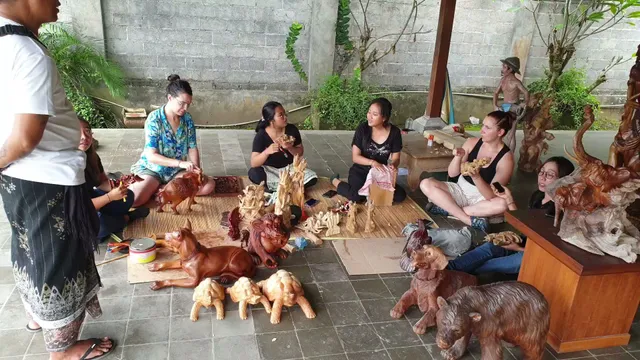 Wayan Sergug Gallery Wood Carving