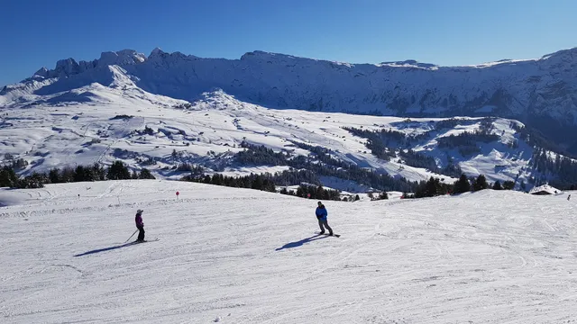 Skigebiet Seiser Alm / Südtirol