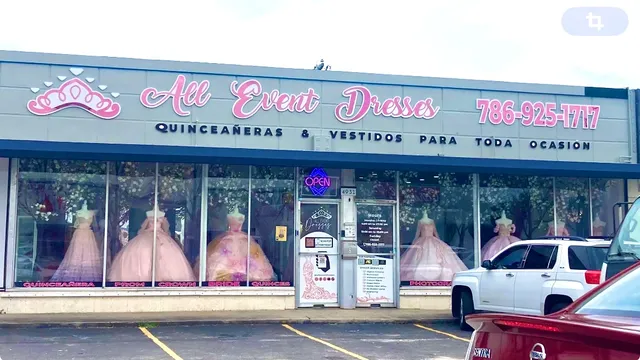 All Event Dresses Boutique. And Quinceañeras photography