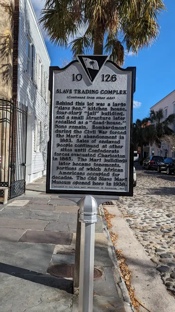 Slave Auction Site Memorial