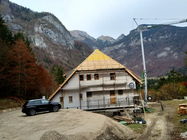 Planinska koca na Vojah