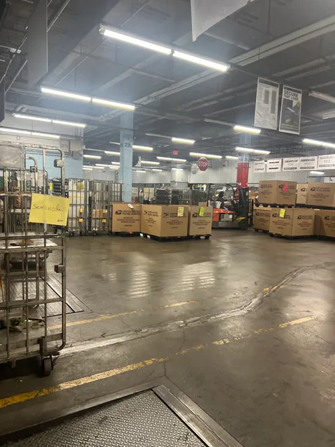 WORK USPS Truck Entrance