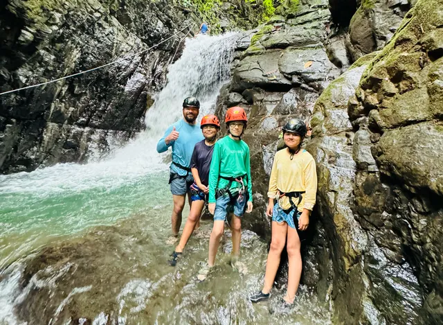 Costa Canyoning (Waterfall rappelling tour)