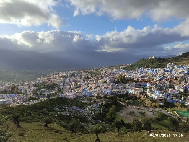 Vue panoramique sur Chefchaouen