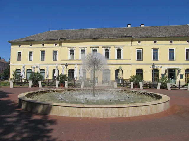 Hagymavirág szökőkút