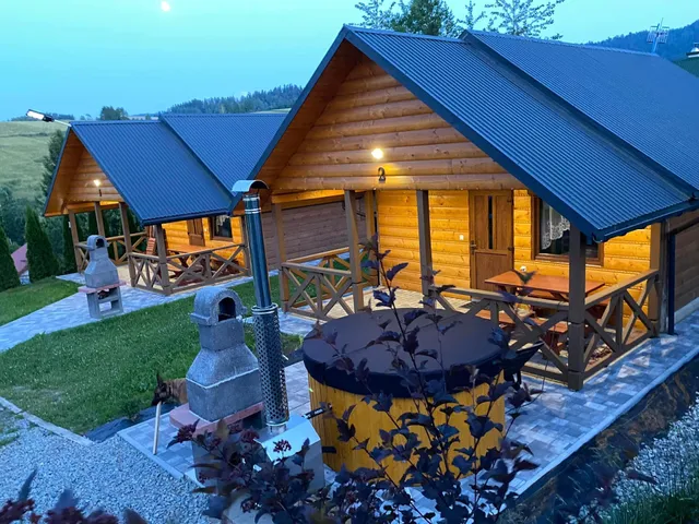 Bieszczadzkie domki z widokiem