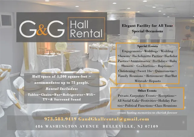 G & G Hall Rental