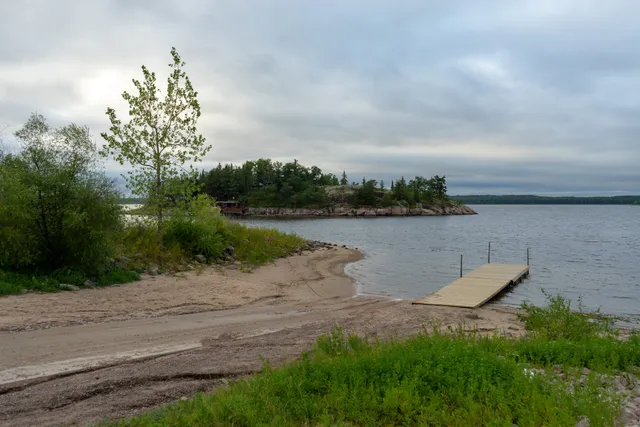 Nutimik Lake Campground Beach