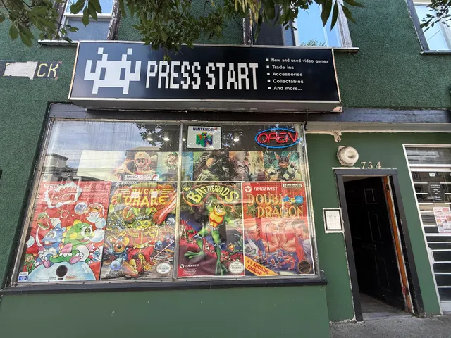 Press Start Video Games