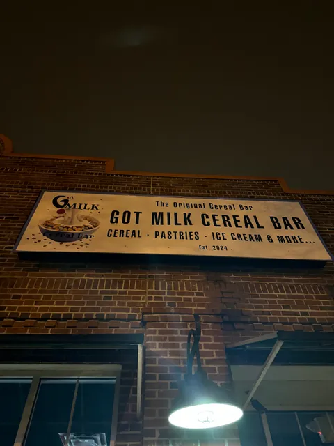 Got Milk Cereal Bar