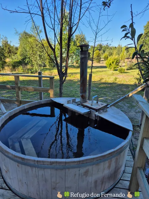 Cabaña con tinaja refugio don Fernando