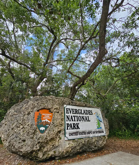 Everglades National Park Sign